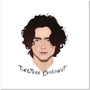 Fanart Timothee Chalamet Merch Posters and Art